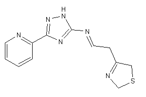 [3-(2-pyridyl)-1H-1,2,4-triazol-5-yl]-[2-(3-thiazolin-4-yl)ethylidene]amine