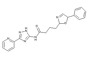 4-(5-phenyl-3-oxazolin-2-yl)-N-[3-(2-pyridyl)-1H-1,2,4-triazol-5-yl]butyramide