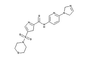 N-[6-(3-imidazolin-1-yl)-3-pyridyl]-4-morpholinosulfonyl-3H-pyrrole-2-carboxamide