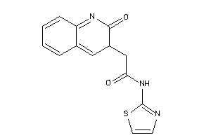 2-(2-keto-3H-quinolin-3-yl)-N-thiazol-2-yl-acetamide