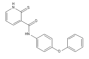 Image of N-(4-phenoxyphenyl)-2-thioxo-1H-pyridine-3-carboxamide