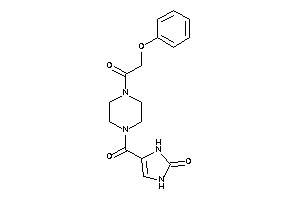 Image of 4-[4-(2-phenoxyacetyl)piperazine-1-carbonyl]-4-imidazolin-2-one