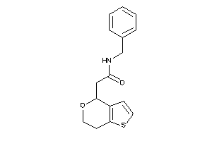 N-benzyl-2-(6,7-dihydro-4H-thieno[3,2-c]pyran-4-yl)acetamide
