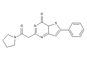 Image of 2-(2-keto-2-pyrrolidino-ethyl)-6-phenyl-4aH-thieno[3,2-d]pyrimidin-4-one