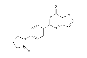2-[4-(2-ketopyrrolidino)phenyl]-4aH-thieno[3,2-d]pyrimidin-4-one
