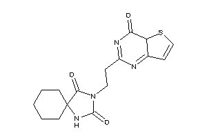 3-[2-(4-keto-4aH-thieno[3,2-d]pyrimidin-2-yl)ethyl]-1,3-diazaspiro[4.5]decane-2,4-quinone