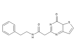 2-(4-keto-4aH-thieno[3,2-d]pyrimidin-2-yl)-N-phenethyl-acetamide