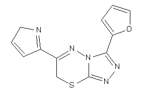 Image of 3-(2-furyl)-6-(2H-pyrrol-5-yl)-7H-[1,2,4]triazolo[3,4-b][1,3,4]thiadiazine