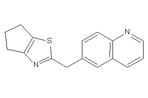 Image of 2-(6-quinolylmethyl)-5,6-dihydro-4H-cyclopenta[d]thiazole