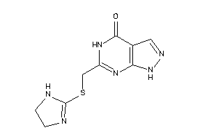 Image of 6-[(2-imidazolin-2-ylthio)methyl]-1,5-dihydropyrazolo[3,4-d]pyrimidin-4-one