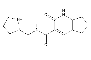 2-keto-N-(pyrrolidin-2-ylmethyl)-1,5,6,7-tetrahydro-1-pyrindine-3-carboxamide