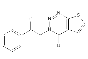 3-phenacylthieno[2,3-d]triazin-4-one