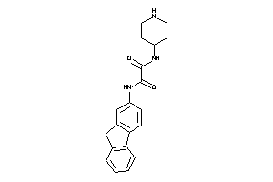 N'-(9H-fluoren-2-yl)-N-(4-piperidyl)oxamide