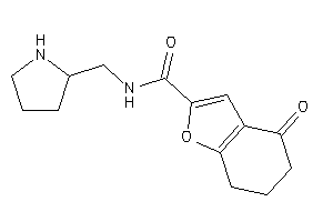 Image of 4-keto-N-(pyrrolidin-2-ylmethyl)-6,7-dihydro-5H-benzofuran-2-carboxamide