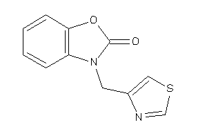 3-(thiazol-4-ylmethyl)-1,3-benzoxazol-2-one