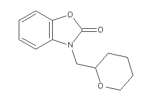 3-(tetrahydropyran-2-ylmethyl)-1,3-benzoxazol-2-one