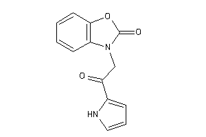 3-[2-keto-2-(1H-pyrrol-2-yl)ethyl]-1,3-benzoxazol-2-one