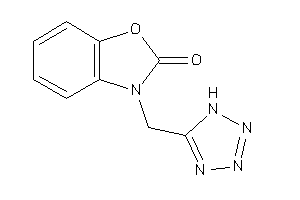 3-(1H-tetrazol-5-ylmethyl)-1,3-benzoxazol-2-one