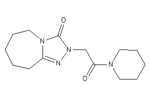 Image of 2-(2-keto-2-piperidino-ethyl)-6,7,8,9-tetrahydro-5H-[1,2,4]triazolo[4,3-a]azepin-3-one