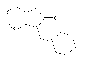 3-(morpholinomethyl)-1,3-benzoxazol-2-one