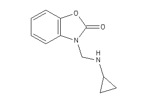 3-[(cyclopropylamino)methyl]-1,3-benzoxazol-2-one