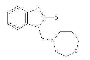 3-(1,4-thiazepan-4-ylmethyl)-1,3-benzoxazol-2-one