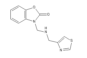 3-[(thiazol-4-ylmethylamino)methyl]-1,3-benzoxazol-2-one