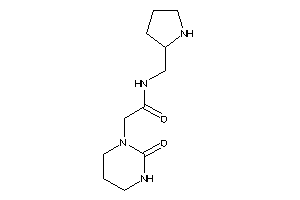 Image of 2-(2-ketohexahydropyrimidin-1-yl)-N-(pyrrolidin-2-ylmethyl)acetamide