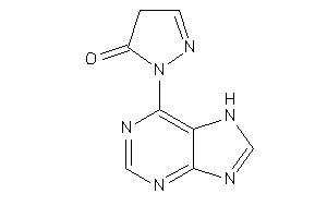 2-(7H-purin-6-yl)-2-pyrazolin-3-one