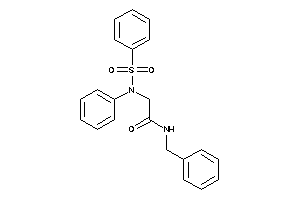 Image of N-benzyl-2-(N-besylanilino)acetamide