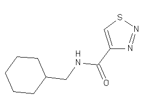 N-(cyclohexylmethyl)thiadiazole-4-carboxamide