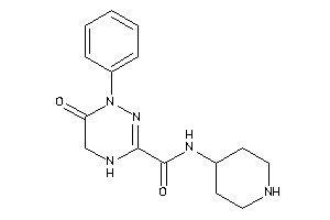 6-keto-1-phenyl-N-(4-piperidyl)-4,5-dihydro-1,2,4-triazine-3-carboxamide