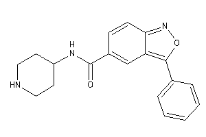 3-phenyl-N-(4-piperidyl)anthranil-5-carboxamide