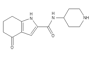 4-keto-N-(4-piperidyl)-1,5,6,7-tetrahydroindole-2-carboxamide