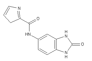 Image of N-(2-keto-1,3-dihydrobenzimidazol-5-yl)-3H-pyrrole-2-carboxamide