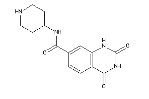 2,4-diketo-N-(4-piperidyl)-1H-quinazoline-7-carboxamide