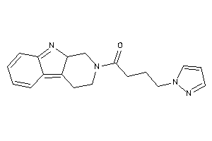 1-(1,3,4,9a-tetrahydro-$b-carbolin-2-yl)-4-pyrazol-1-yl-butan-1-one