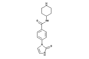 Image of 4-(2-keto-4-imidazolin-1-yl)-N-(4-piperidyl)benzamide