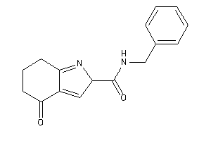N-benzyl-4-keto-2,5,6,7-tetrahydroindole-2-carboxamide