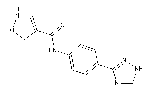 N-[4-(1H-1,2,4-triazol-3-yl)phenyl]-3-isoxazoline-4-carboxamide