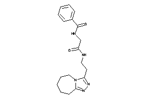 N-[2-keto-2-[2-(6,7,8,9-tetrahydro-5H-[1,2,4]triazolo[4,3-a]azepin-3-yl)ethylamino]ethyl]benzamide