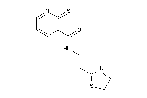 N-[2-(3-thiazolin-2-yl)ethyl]-2-thioxo-3H-pyridine-3-carboxamide