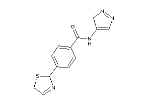 N-(3H-pyrazol-4-yl)-4-(3-thiazolin-2-yl)benzamide