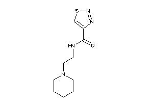 N-(2-piperidinoethyl)thiadiazole-4-carboxamide