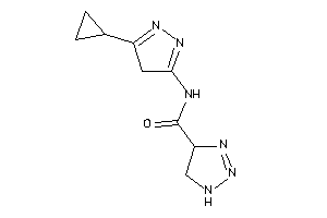 Image of N-(5-cyclopropyl-4H-pyrazol-3-yl)-4,5-dihydro-1H-triazole-4-carboxamide