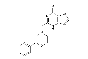 2-[(2-phenylmorpholino)methyl]-1H-thieno[3,2-d]pyrimidin-4-one