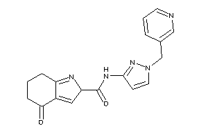 4-keto-N-[1-(3-pyridylmethyl)pyrazol-3-yl]-2,5,6,7-tetrahydroindole-2-carboxamide