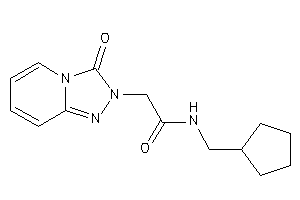 Image of N-(cyclopentylmethyl)-2-(3-keto-[1,2,4]triazolo[4,3-a]pyridin-2-yl)acetamide