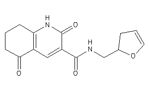 N-(2,3-dihydrofuran-2-ylmethyl)-2,5-diketo-1,6,7,8-tetrahydroquinoline-3-carboxamide