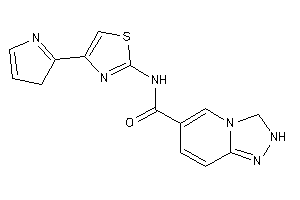 N-[4-(3H-pyrrol-2-yl)thiazol-2-yl]-2,3-dihydro-[1,2,4]triazolo[4,3-a]pyridine-6-carboxamide